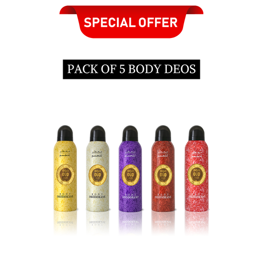 Body Deodorant Pack of 5 - Special