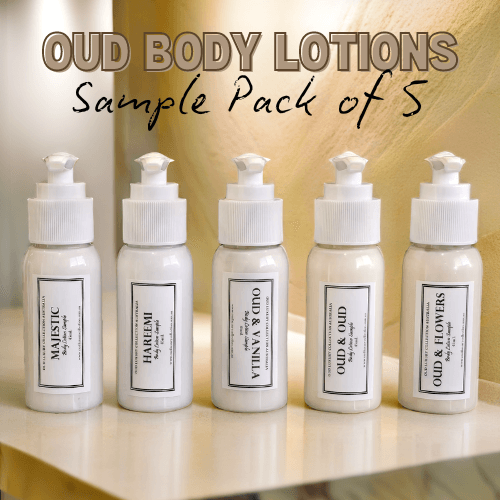 Oud Body Lotions Sample Pack - Oud Luxury Collection Australia