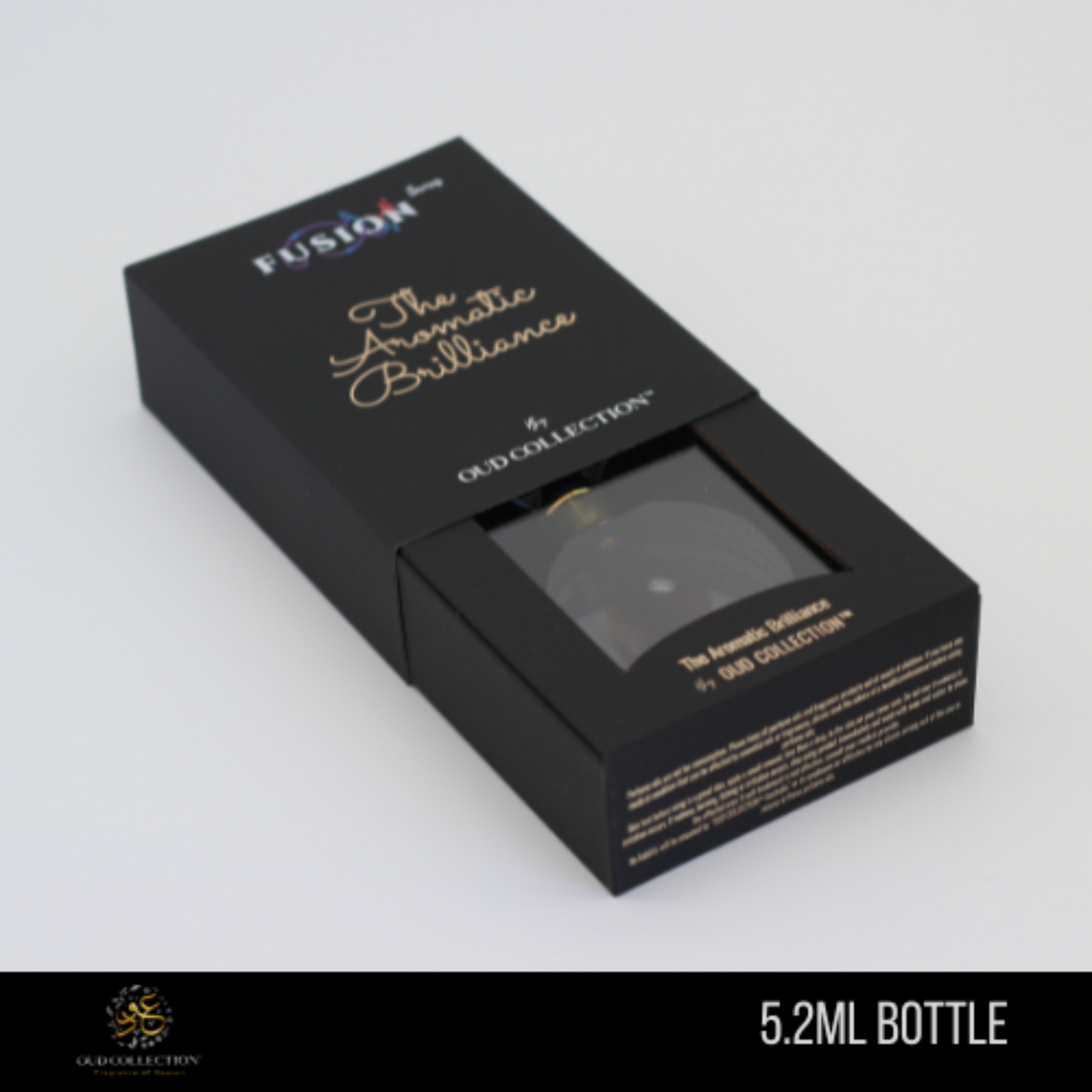 EUPHORIA perfume packaged in a sleek black box with gold detailing