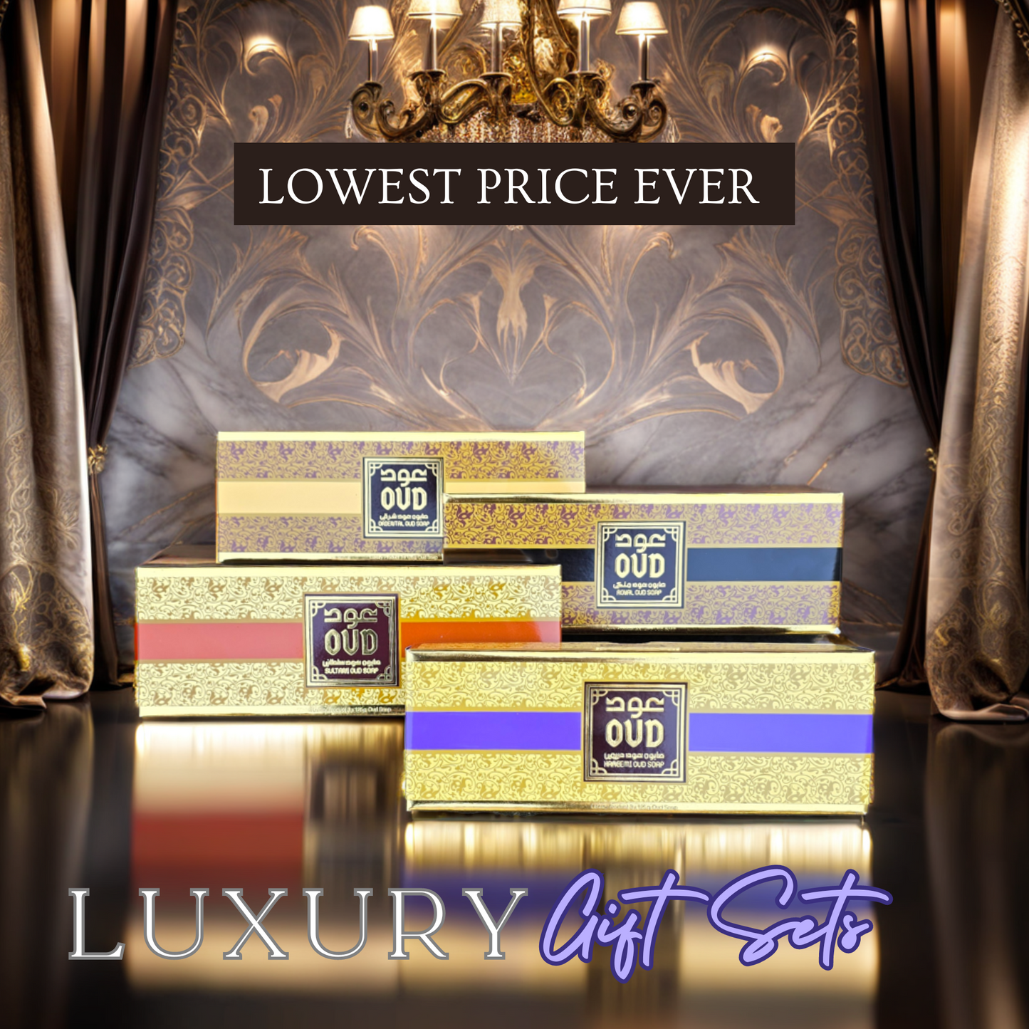 4 Luxury Soap Gift Set Bundle